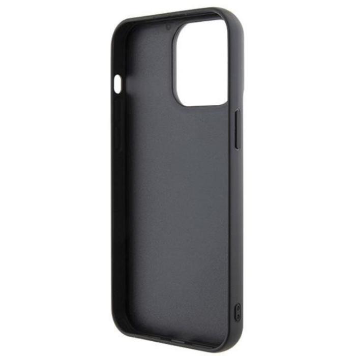 Guess - Guess iPhone 15 Pro Max Mobilskal Disco Metal Script- Svart