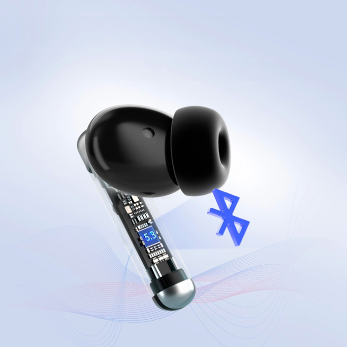Tronsmart - Tronsmart In-Ear Hörlurar Trådlösa Bluetooth 5.3 ENC Soundi R4 - Svart