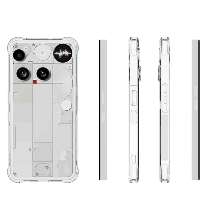 A-One Brand - Nothing Phone (3) Mobilskal Non Slip - Transparent