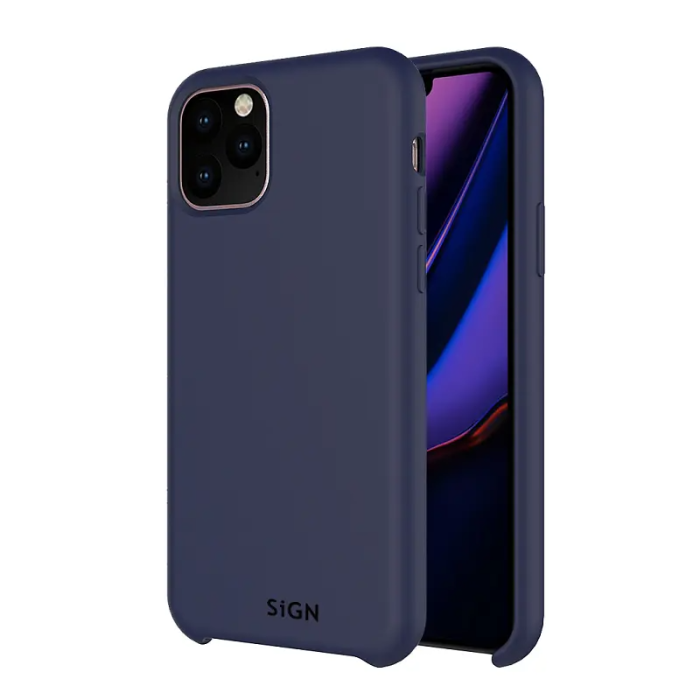 UTGATT1 - SiGN iPhone 11 Pro Max Skal Liquid Silicone - Blå