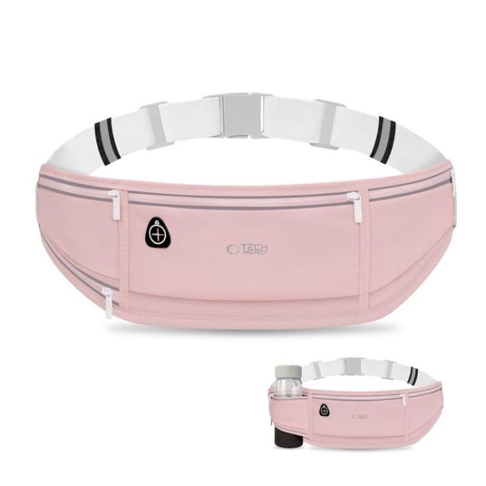 Tech-Protect - Tech-Protect M3 Universal Sport Midjeväska - Rosa