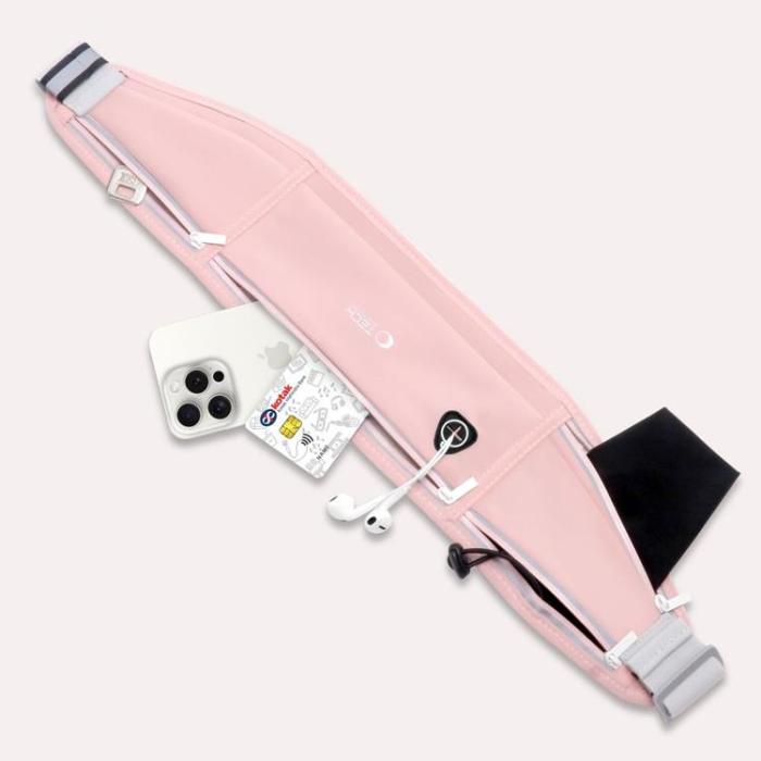 Tech-Protect - Tech-Protect M3 Universal Sport Midjeväska - Rosa