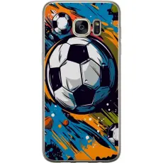 Gustaf - Mobilskal till Samsung Galaxy S7 edge med Fotbollar
