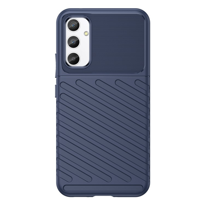 OEM - Galaxy A34 5G Mobilskal Thunder Twill - Blå