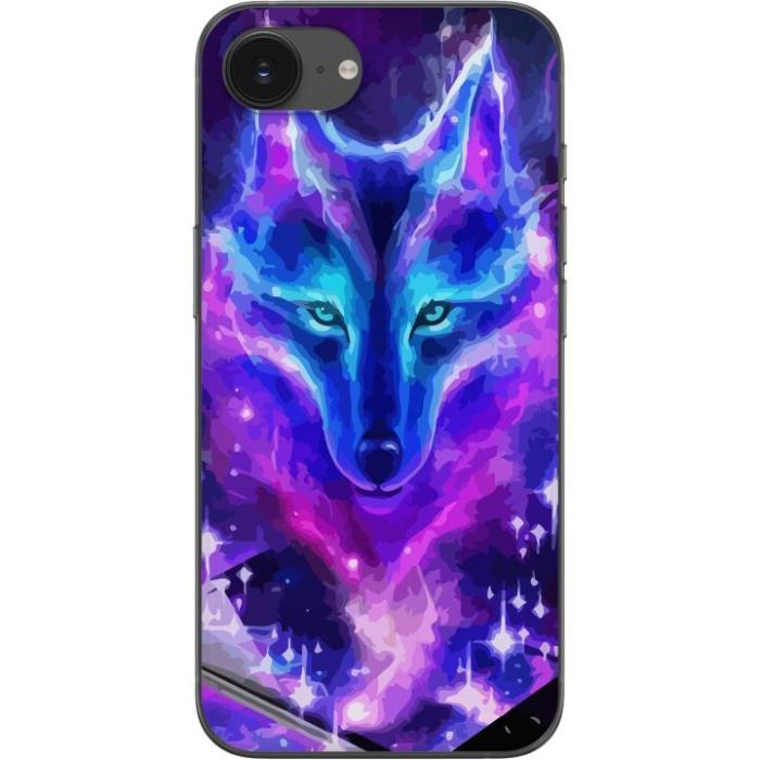 iSecrets - Mobilskal till Apple iPhone 16e med Neon Varg