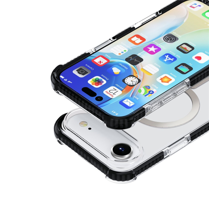 A-One Brand - iPhone Air Mobilskal MagSafe Förstärkta Hörn Acrylic