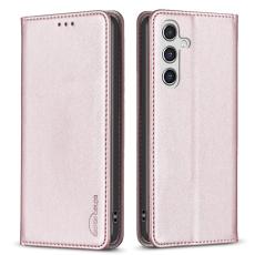 BINFEN COLOR - BINFEN COLOR BF18 Samsung Galaxy A35 5G Skal Konstl&auml;der - Ros&eacute;guld