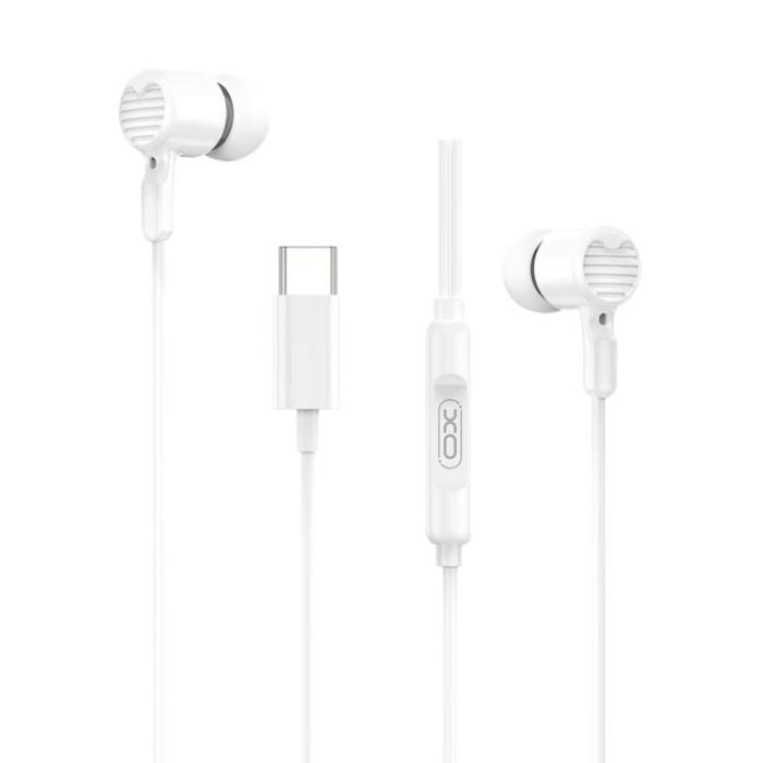 XO - XO In-Ear Trådbundna Hörlurar USB-C EP81 - Vit