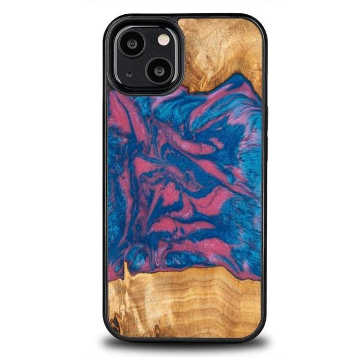 Bewood - Bewood iPhone 13 Mobilskal Unique Vegas - Rosa/Blå