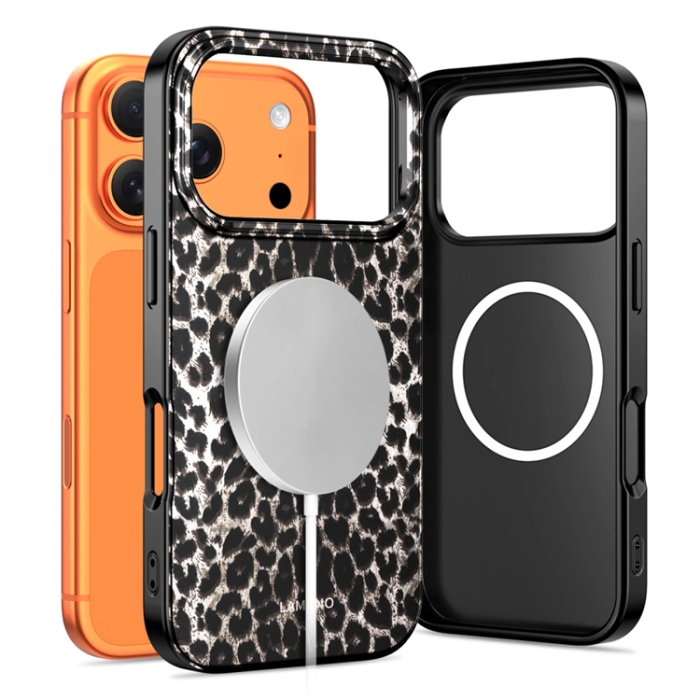 Tech-Protect - Tech-Protect iPhone 17 Pro Mobilskal MagSafe Lamano - Leopard