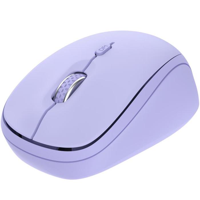 Trust - Trust Yvi+ Trådlös mus Bluetooth / 2.4 GHz Lila
