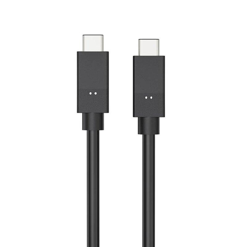 GEAR Kabel USB-C till USC-C 3.1 5A/100W/10GB Gen 2 1,5m Svart