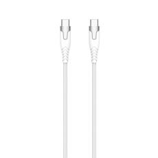 GEAR - GEAR Kevlarkabel Pro Usb-C 2.0 Med Metallh&ouml;lje Vit 1,5m