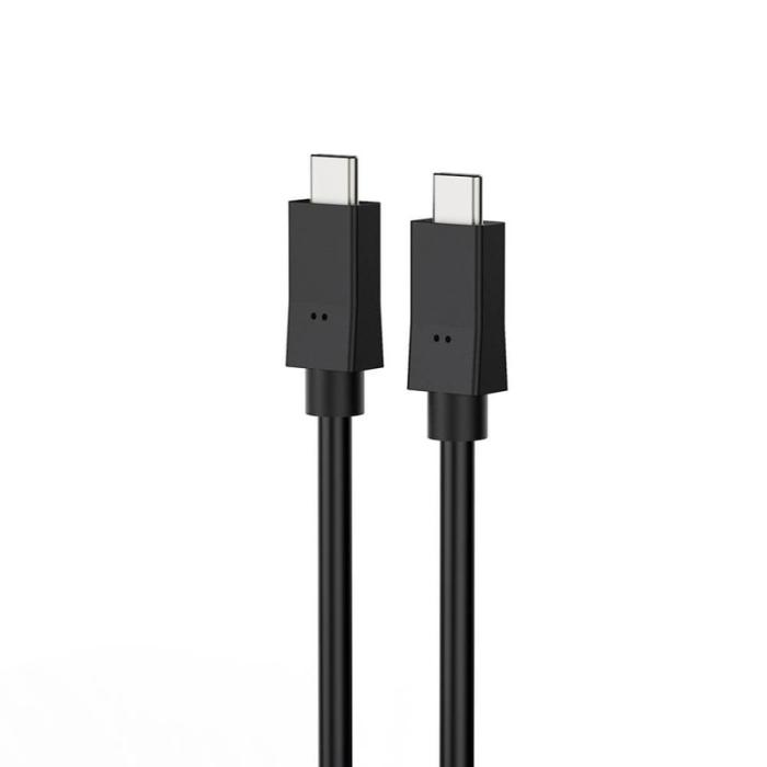 GEAR - GEAR Kabel USB-C till USC-C 3.1 5A/100W/10GB Gen 2 1,5m Svart