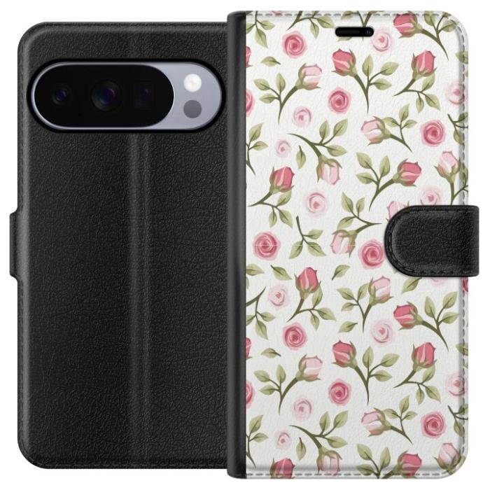 iSecrets - Plånboksfodral till Google Pixel 10 Pro XL med Blommigt