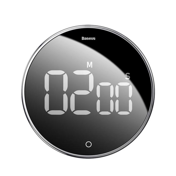 BASEUS - BASEUS Heyo Roterande Elektronisk Timer - Svart