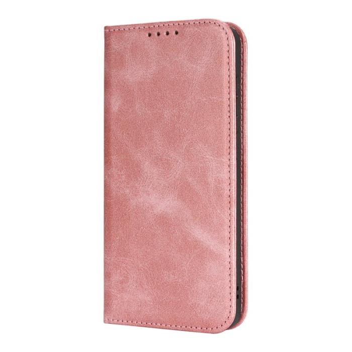 OEM - Mobilfodral för Samsung Galaxy S26 Plus Konstläder Magnetiskt - Roséguld