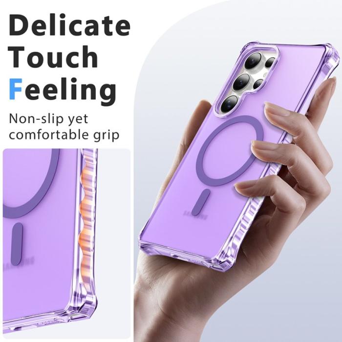OEM - Mobilskal för Samsung Galaxy S26 Ultra Magnetiskt PC + TPU - Lila