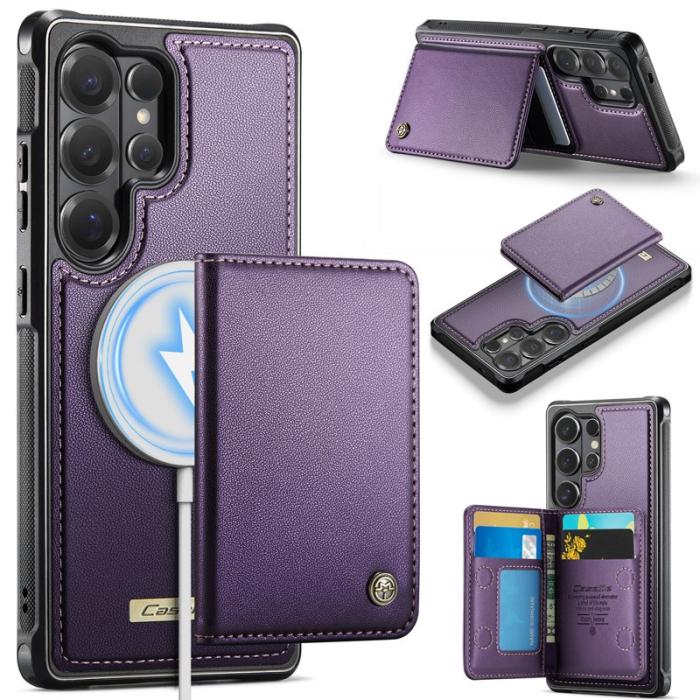 Caseme - CaseMe Mobilskal för Samsung Galaxy S26 Ultra Magnetiskt PC + TPU - Lila