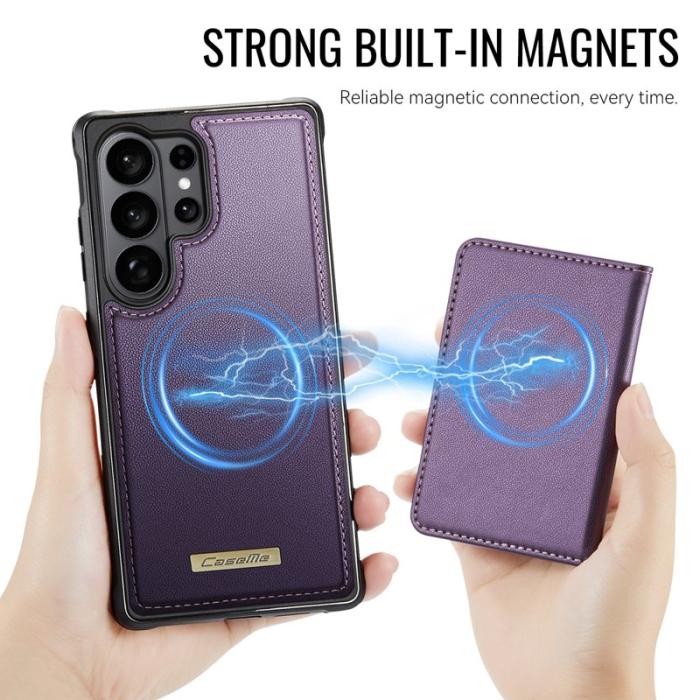 Caseme - CaseMe Mobilskal för Samsung Galaxy S26 Ultra Magnetiskt PC + TPU - Lila