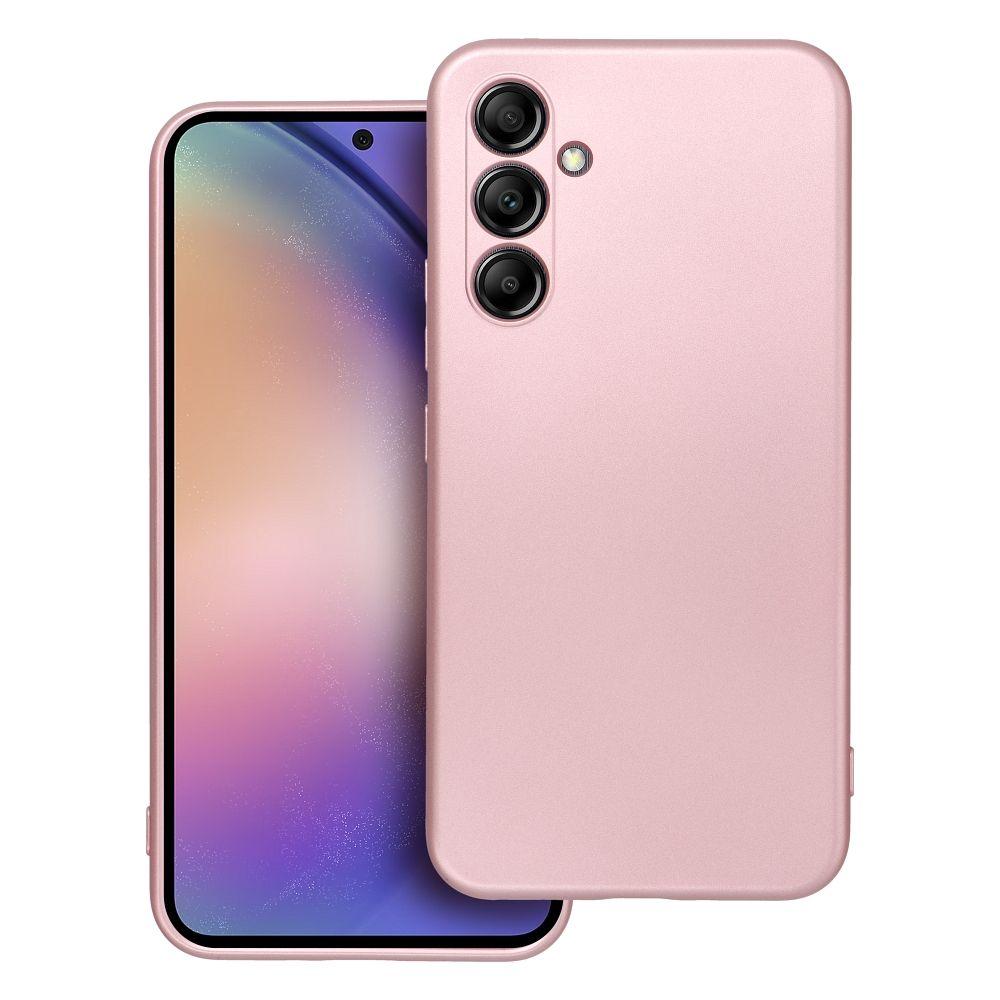 METALLIC skal för Samsung A54 5G rosa | 2353 | AlltMobil