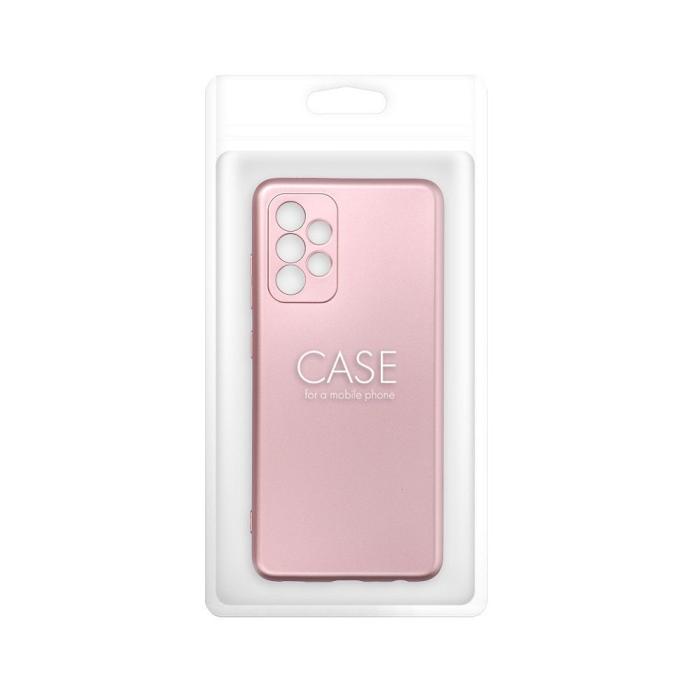 OEM - METALLIC skal för Samsung A52 5G rosa