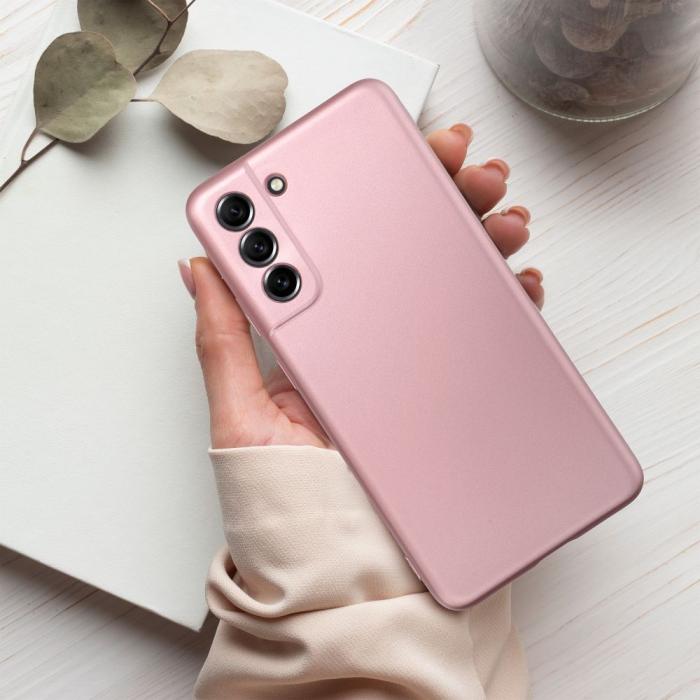 OEM - METALLIC skal för Samsung A52 5G rosa
