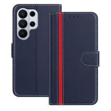 OEM - Pl&aring;nboksfodral f&ouml;r Samsung Galaxy S26 Ultra Magnetiskt St&auml;ll - Bl&aring;