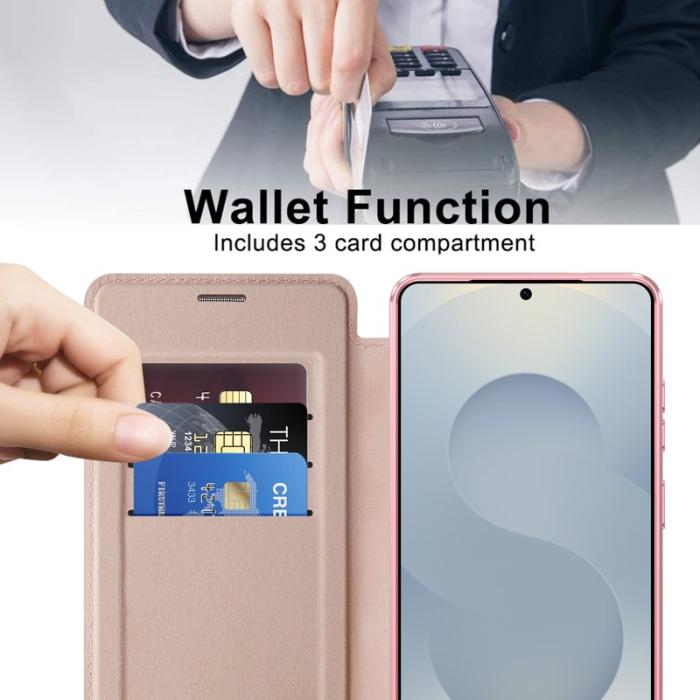 OEM - Mobilfodral för Samsung Galaxy S26 Ultra Magnetiskt RFID - Rosa