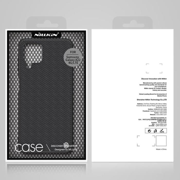 Nillkin - Nillkin Textured Skal Samsung Galaxy A22 4G - Svart