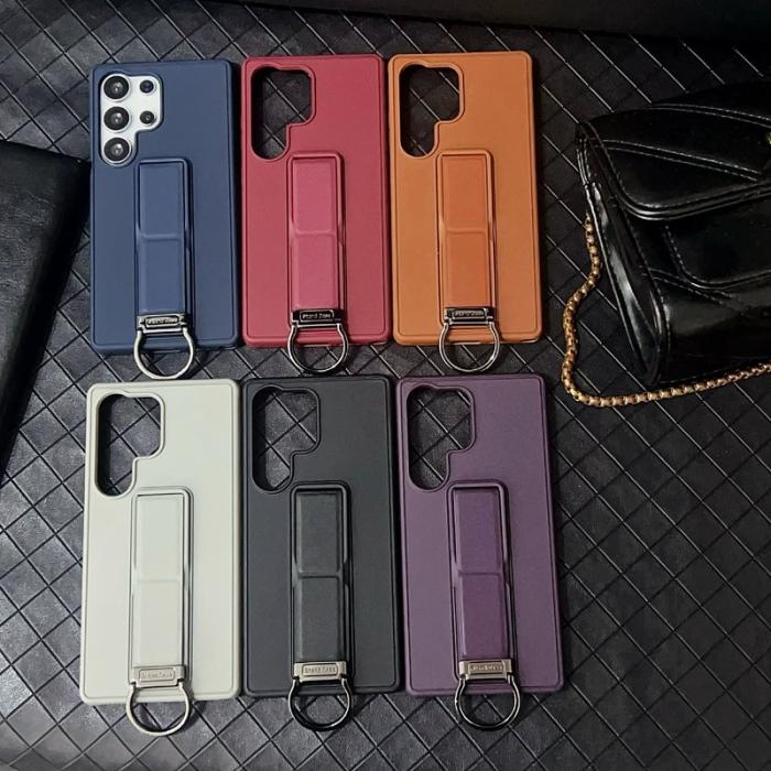 OEM - Mobilskal för Samsung Galaxy S26 Ultra Kickstand TPU + PC - Vinröd
