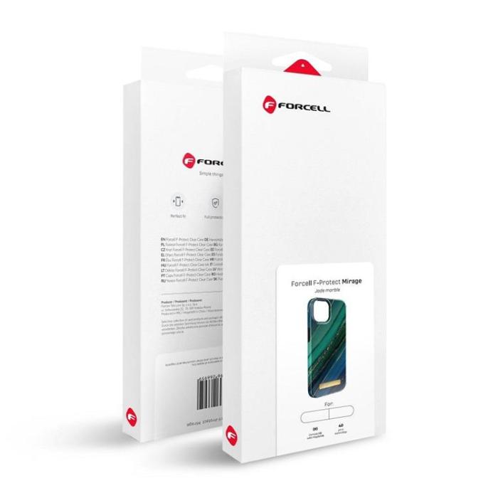 Forcell - Forcell iPhone 15 Pro Mobilskal Magsafe Mirage - Jade Marble