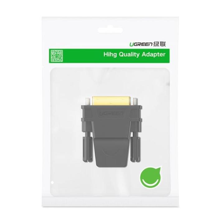 Ugreen - Ugreen HDMI Adapter Hona DVI 24 + 1 Hane FHD 60 Hz - Svart