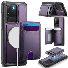 OEM - JEEHOOD Samsung Galaxy S20 Ultra Fodral KonstL&auml;der - Lila