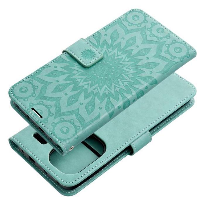 OEM - Xiaomi Redmi Note 13 Pro Plus Plånboksfodral Mezzo - Grön