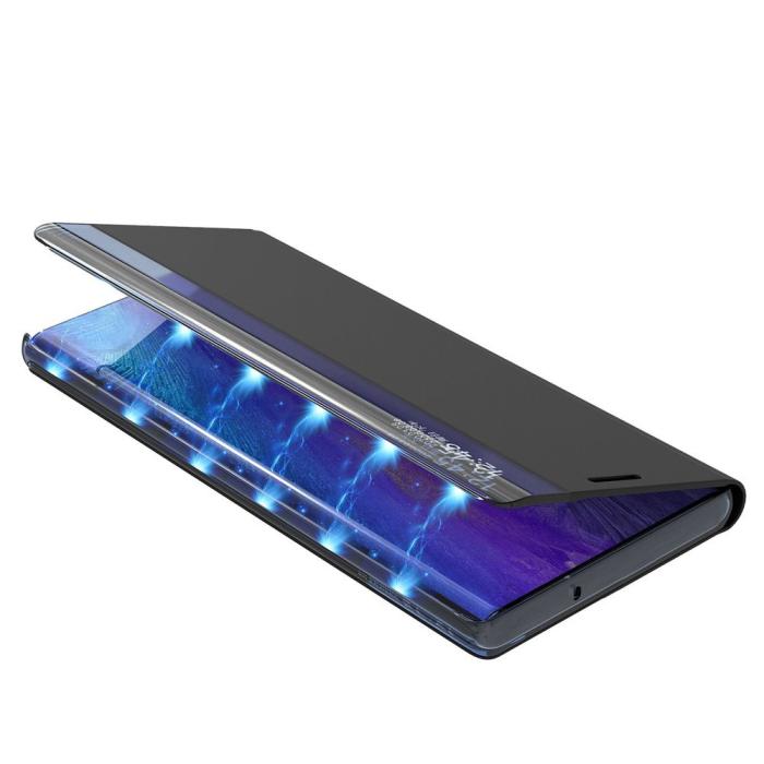 UTGATT1 - Fodral med sleep funktion till Samsung Galaxy S21 Plus 5G Svart