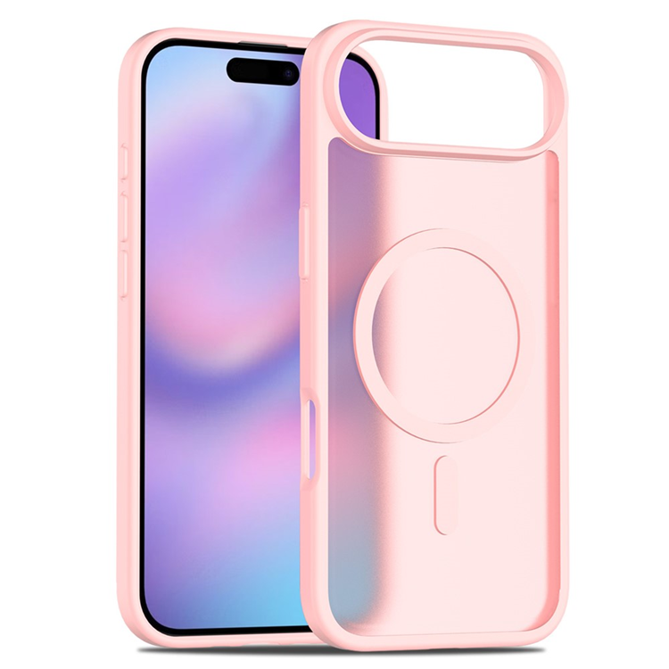 iPhone Air Mobilskal MagSafe Acrylic Skin Touch - Rosa | 2353 | AlltMobil