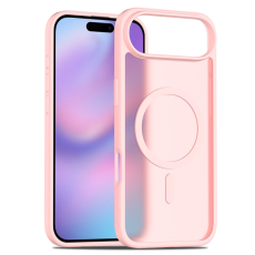 A-One Brand - iPhone Air Mobilskal MagSafe Acrylic Skin Touch - Rosa