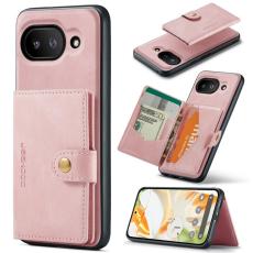 JEEHOOD - JEEHOOD Google Pixel 9a Fodral KonstL&auml;der - Rosa