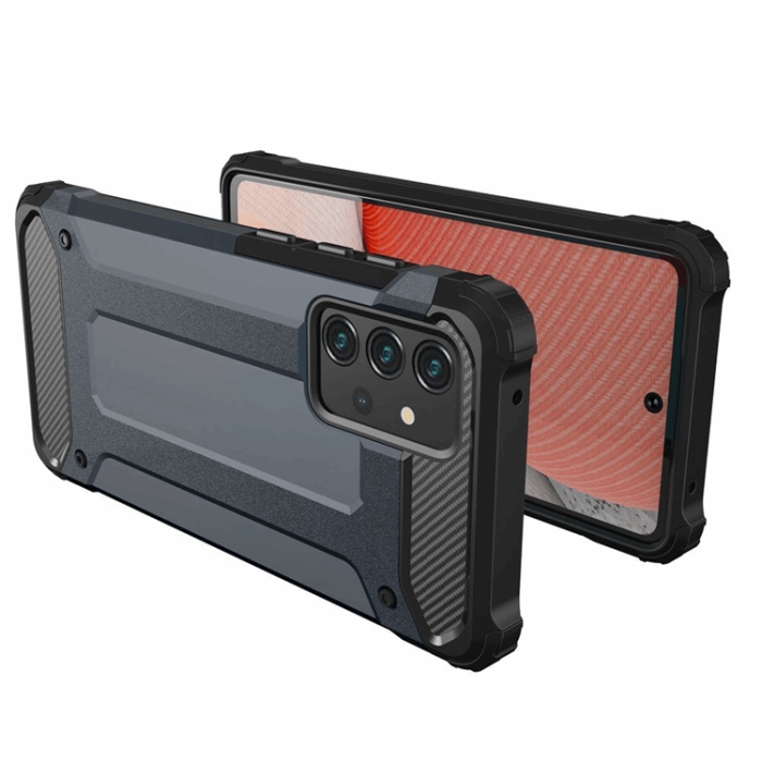 OEM - Galaxy A56 5G Mobilskal Hybrid Armor - Svart