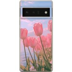 iSecrets - Mobilskal till Google Pixel 6 Pro med Rosa Tulpaner