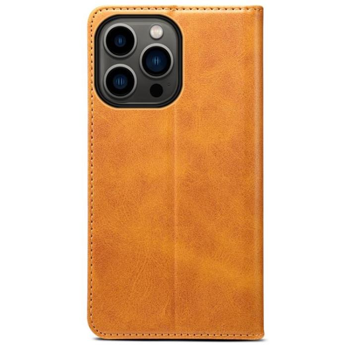 SUTENI - SUTENI iPhone 14 Pro Plånboksfodral Magnetic Kickstand - Khaki