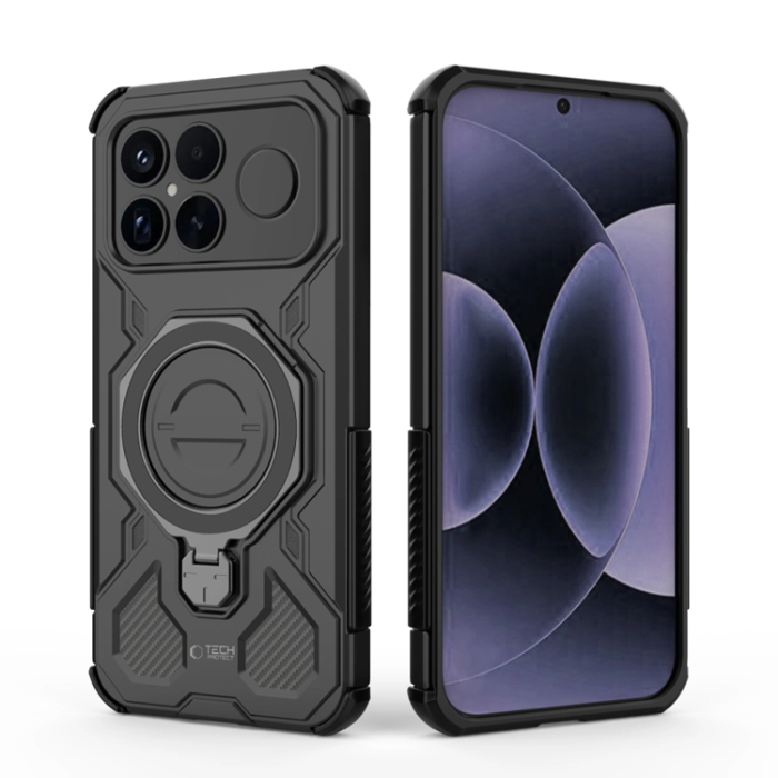 Tech-Protect - Tech-Protect Mobilskal för Xiaomi Poco F8 Ultra MagSafe Tacticstand - Matt Svart