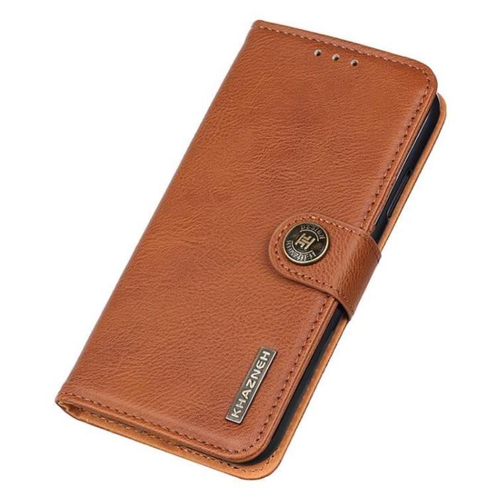 KHAZNEH - KHAZNEH Google Pixel 8 Pro Plånboksfodral Cowhide - Brun