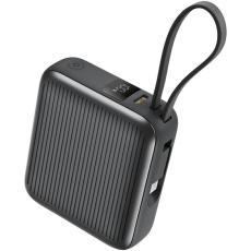 ENERGEA - Energea PowerBank 10000mAh 35W USB-C Kabel - Grå