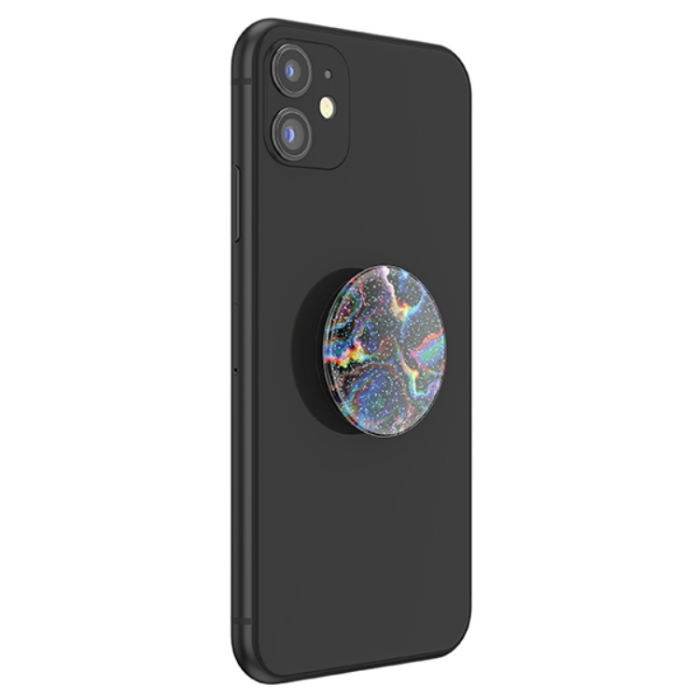 PopSockets - PopSockets Glitter Rainbow Void Mobilgrip och stativ 806194