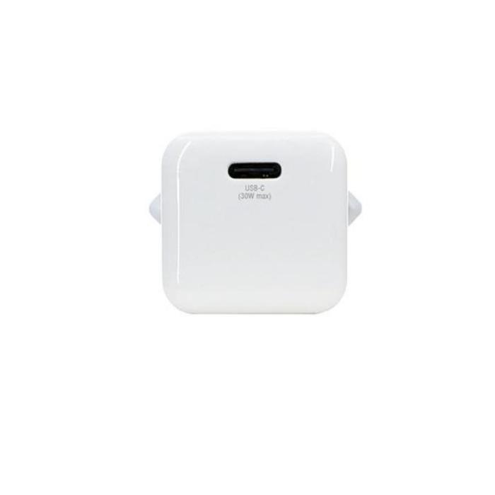 4smarts - 4smarts Snabbladdare 30W 1xUSB-C Med Lightning Kabel - Vit