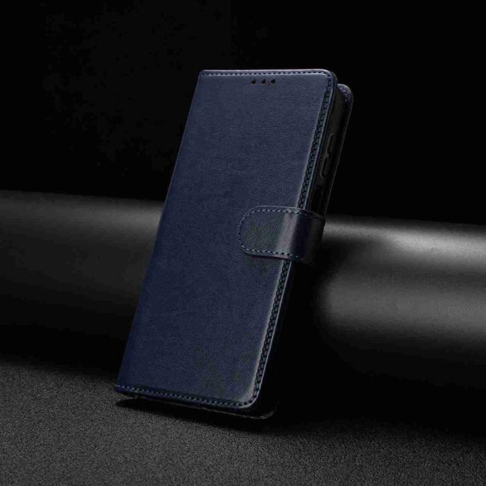 OEM - Samsung Galaxy S26 Ultra Fodral PU Läder Folio Flip - Mörkblå
