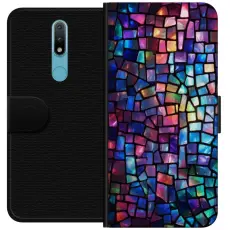 Gustaf - Pl&aring;nboksfodral till Nokia 2.4 med Disco