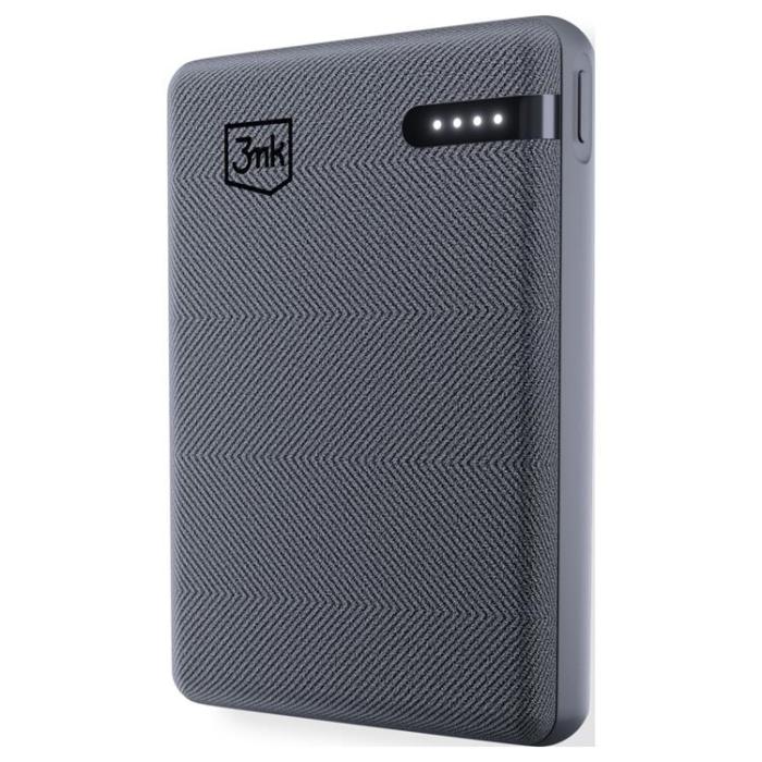 3MK - 3MK PowerBank 5000mAh 12W USB-C - Grå
